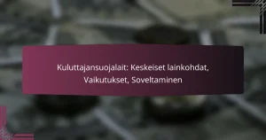 Kuluttajansuojalait: Keskeiset lainkohdat, Vaikutukset, Soveltaminen