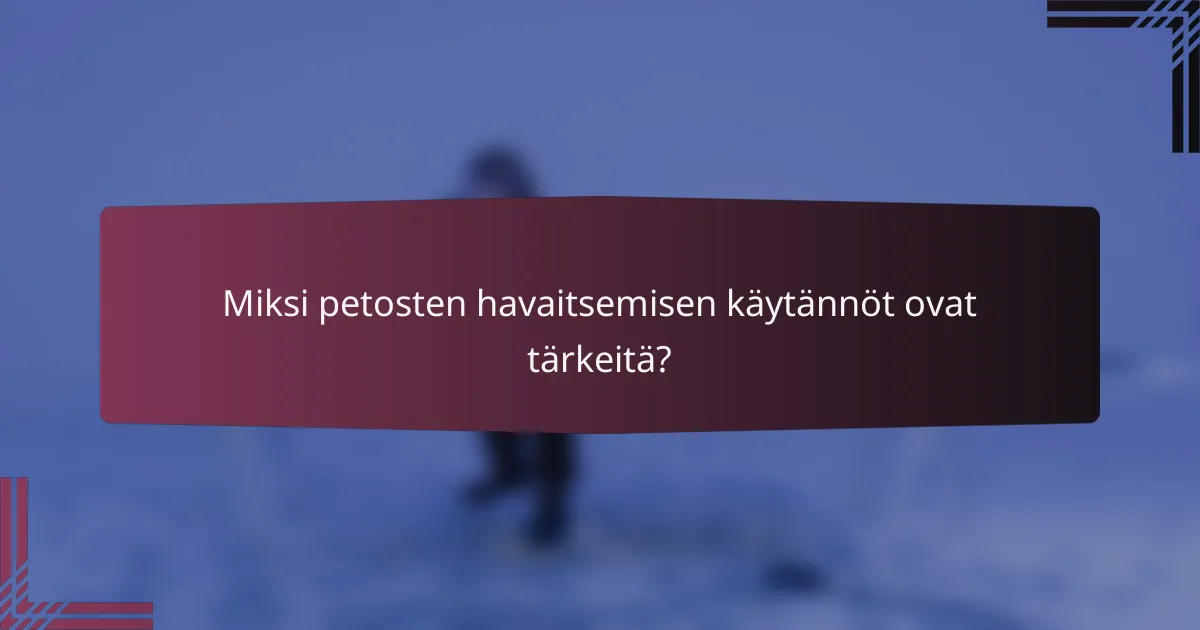 Miksi petosten havaitsemisen käytännöt ovat tärkeitä?